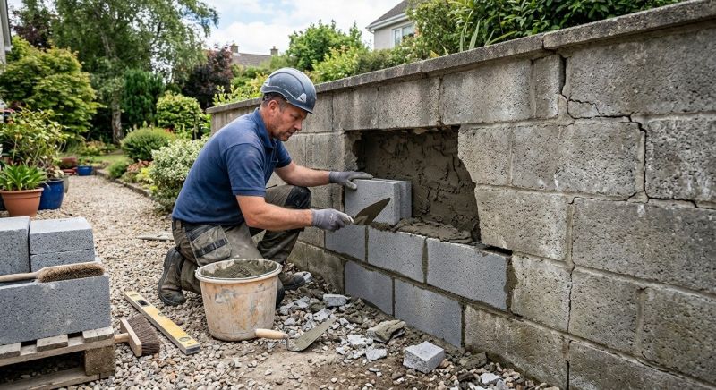 Block Wall Repair in Davenport, FL