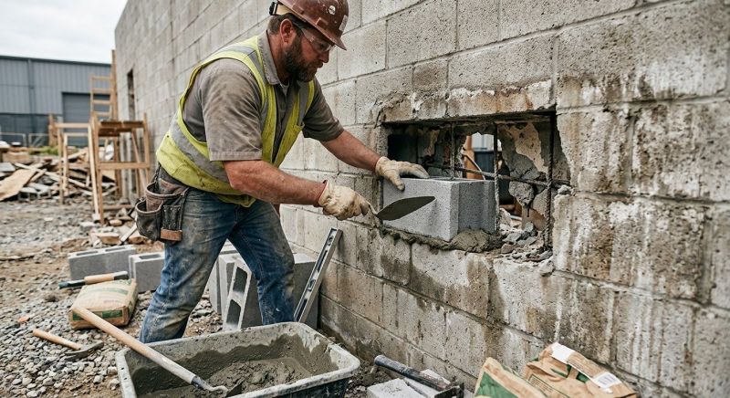 Block Wall Repair in Kissimmee, FL