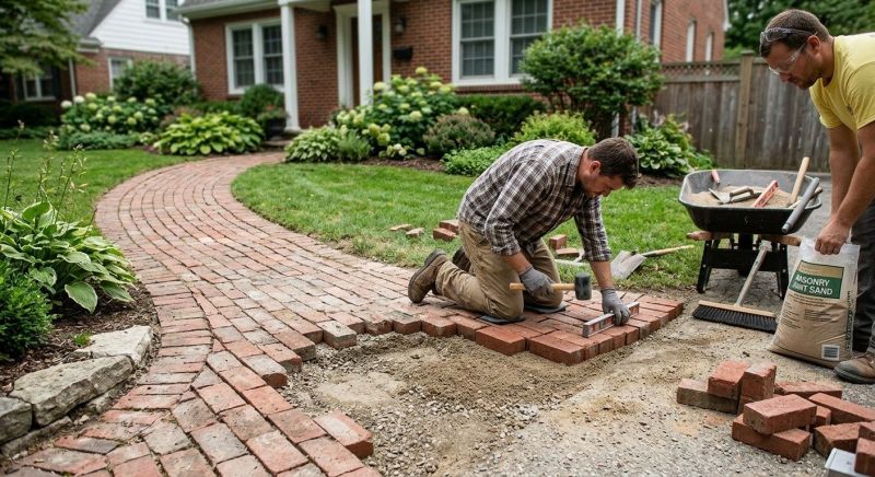 Brick Flatwork Repair in Dundee, FL