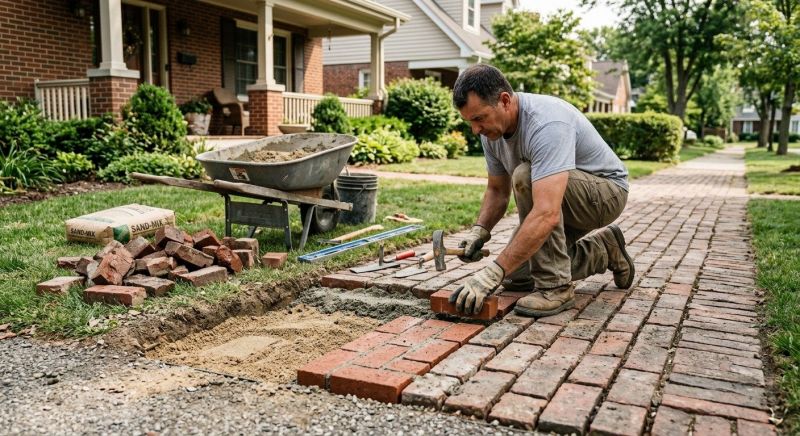 Brick Flatwork Repair in Kissimmee, FL