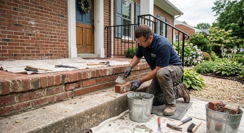 Brick Stairs Repair in Saint Cloud, FL