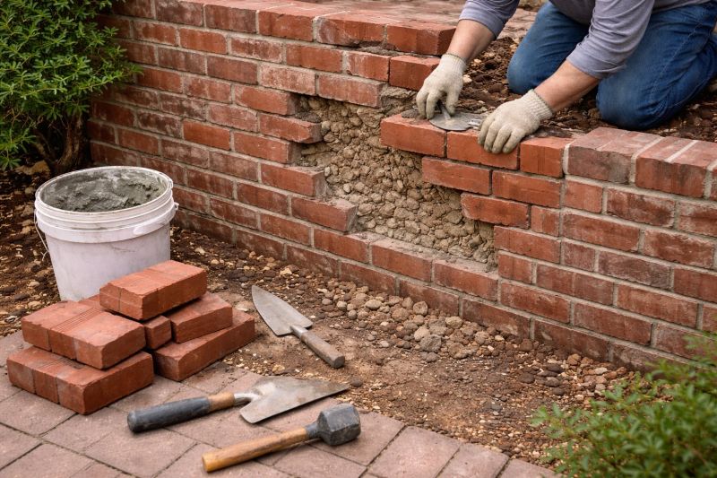 Brick Wall Repair in Dundee, FL