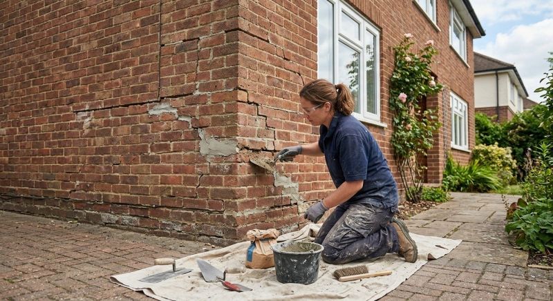 Brick Wall Repair in Saint Cloud, FL