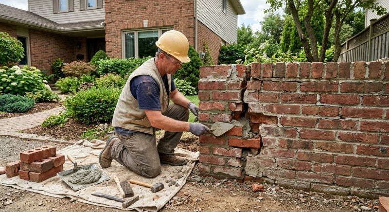 Brick Wall Repair in Winter Park, FL