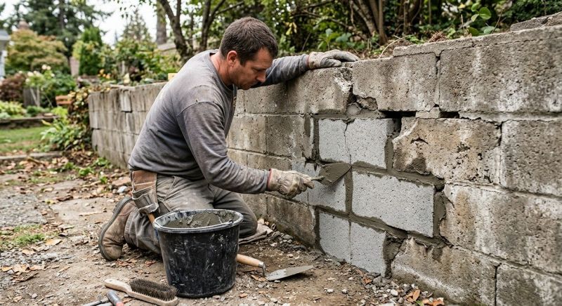 Cement Block Repair in Kissimmee, FL