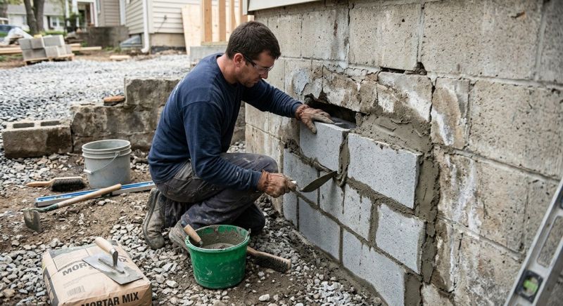 Concrete Block Repair in Windermere, FL