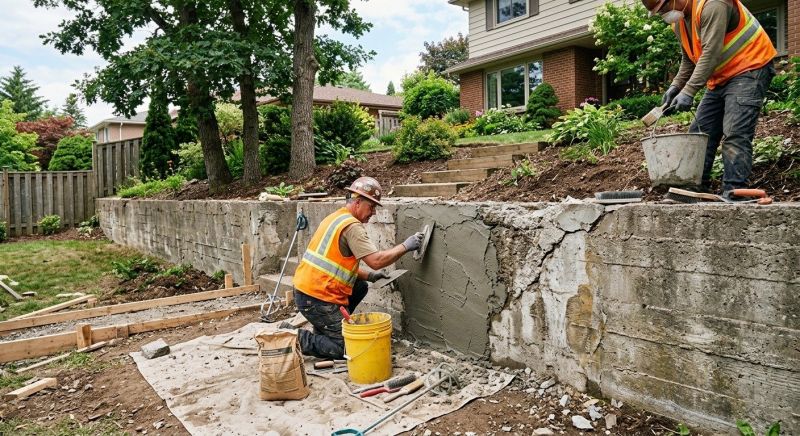 Retaining Wall Repair in Kissimmee, FL