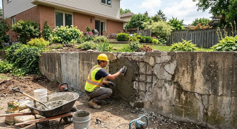 Retaining Wall Repair in Saint Cloud, FL