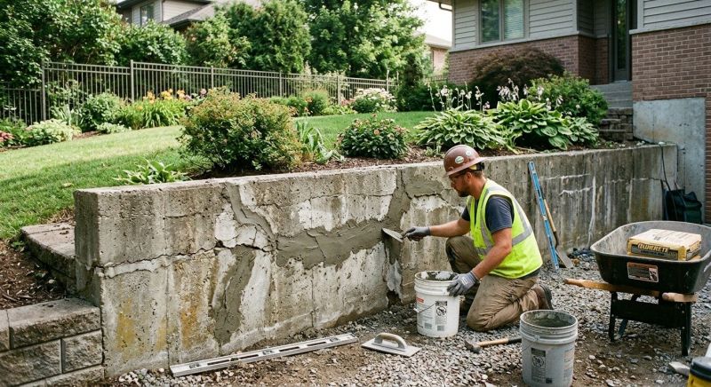 Retaining Wall Repair in Windermere, FL