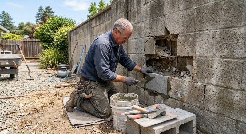 Rock Wall Repair in Kissimmee, FL