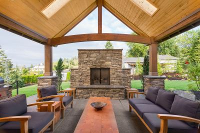 Stone Chimney Installation in Orange County, FL