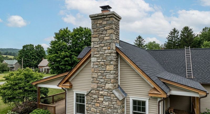 Stone Chimney Installation in Winter Garden, FL
