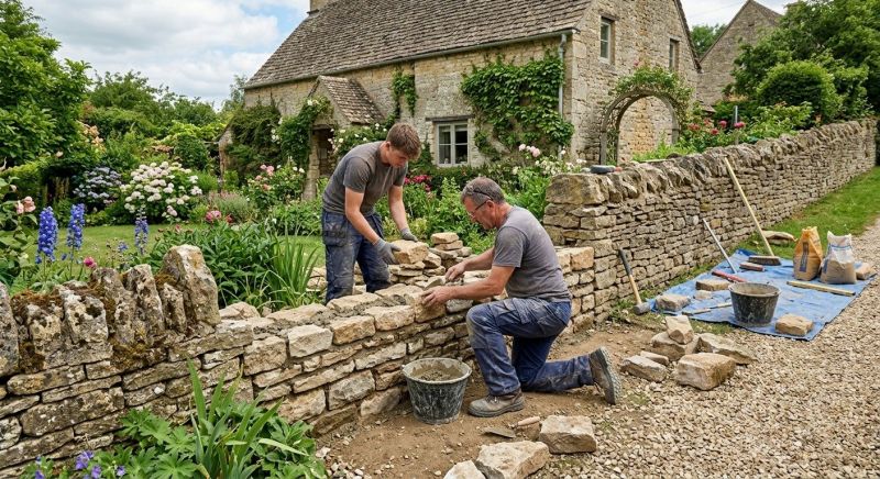 Stone Wall Repair in Saint Cloud, FL